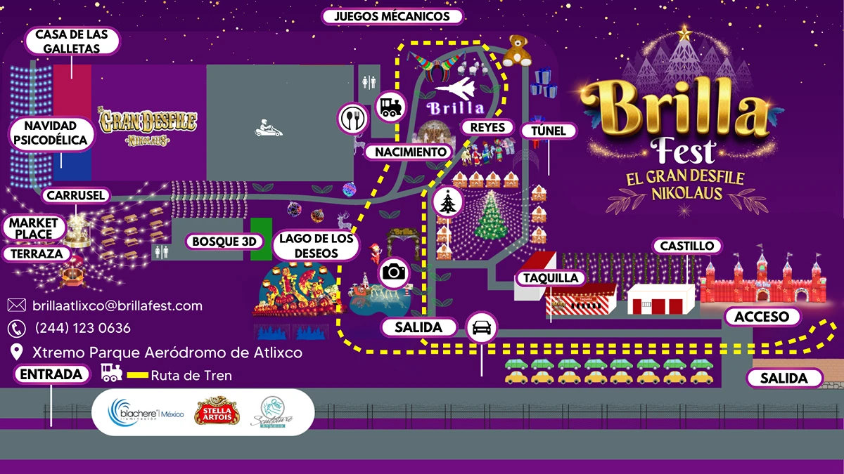 Mapa Brilla Fest 2024